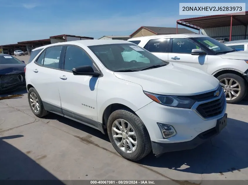 2GNAXHEV2J6283973 2018 Chevrolet Equinox Ls