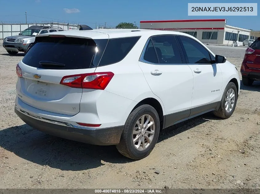 2GNAXJEV3J6292513 2018 Chevrolet Equinox Lt