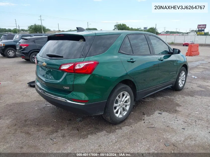 2GNAXHEV3J6264767 2018 Chevrolet Equinox Ls