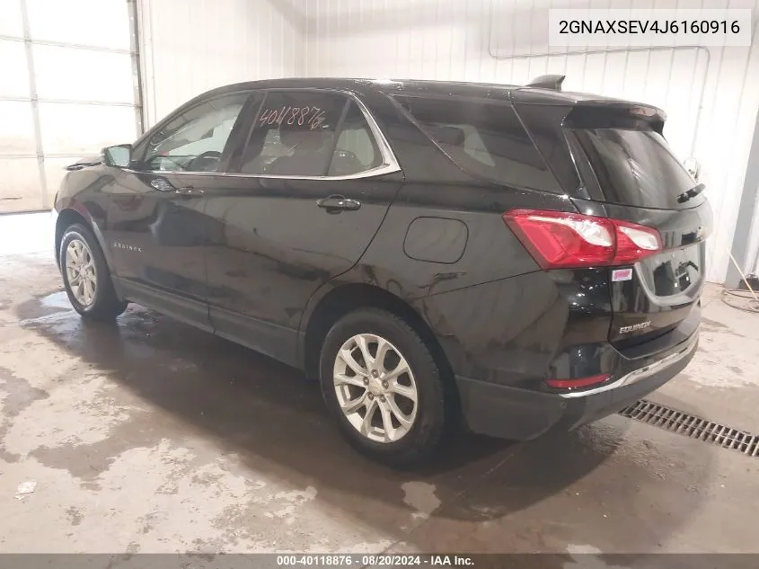 2GNAXSEV4J6160916 2018 Chevrolet Equinox Lt