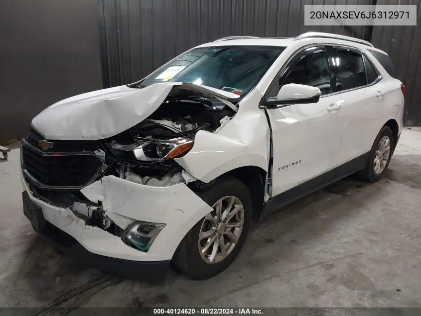 2GNAXSEV6J6312971 2018 Chevrolet Equinox Lt