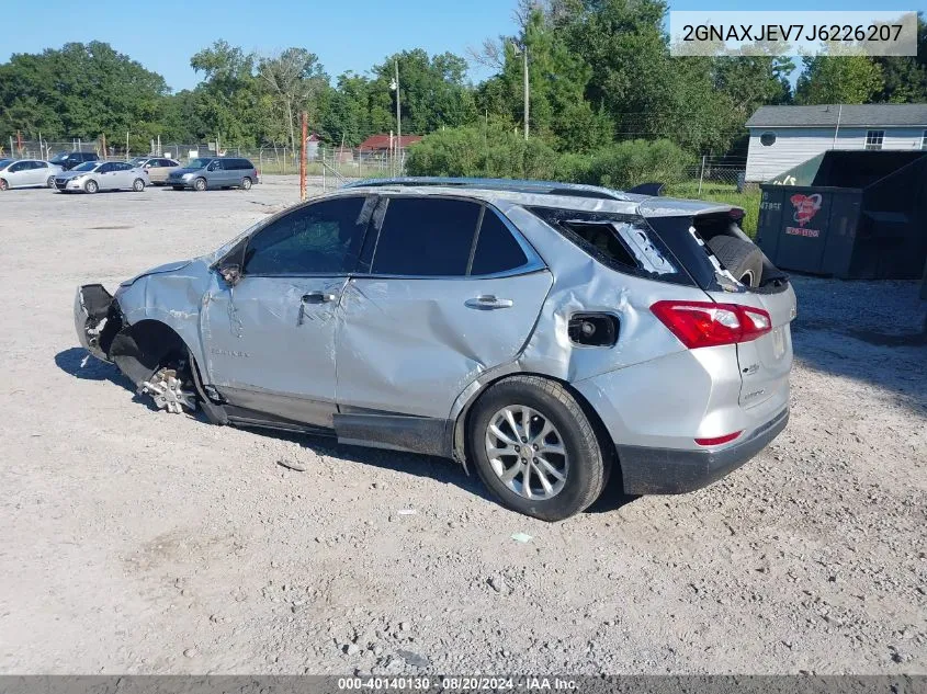 2018 Chevrolet Equinox Lt VIN: 2GNAXJEV7J6226207 Lot: 40140130