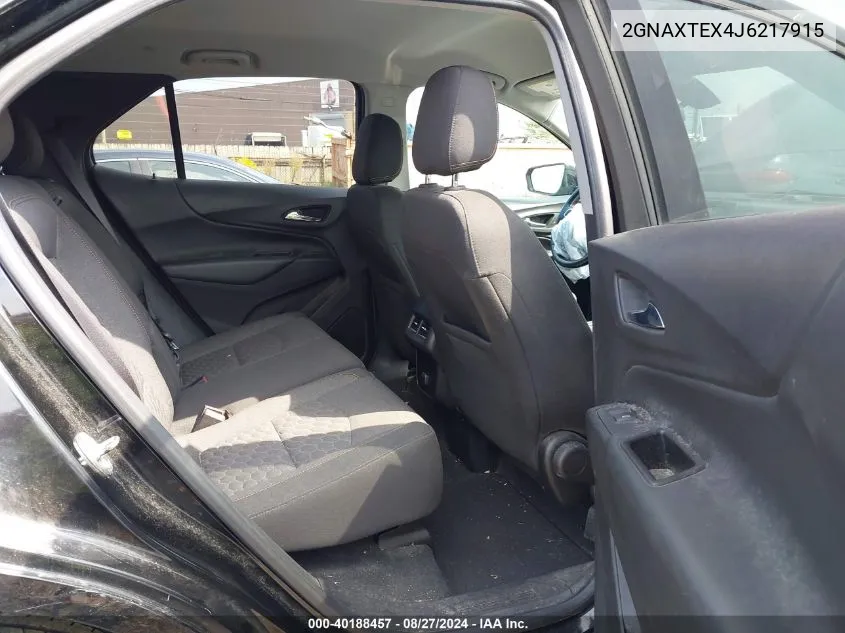 2GNAXTEX4J6217915 2018 Chevrolet Equinox Lt