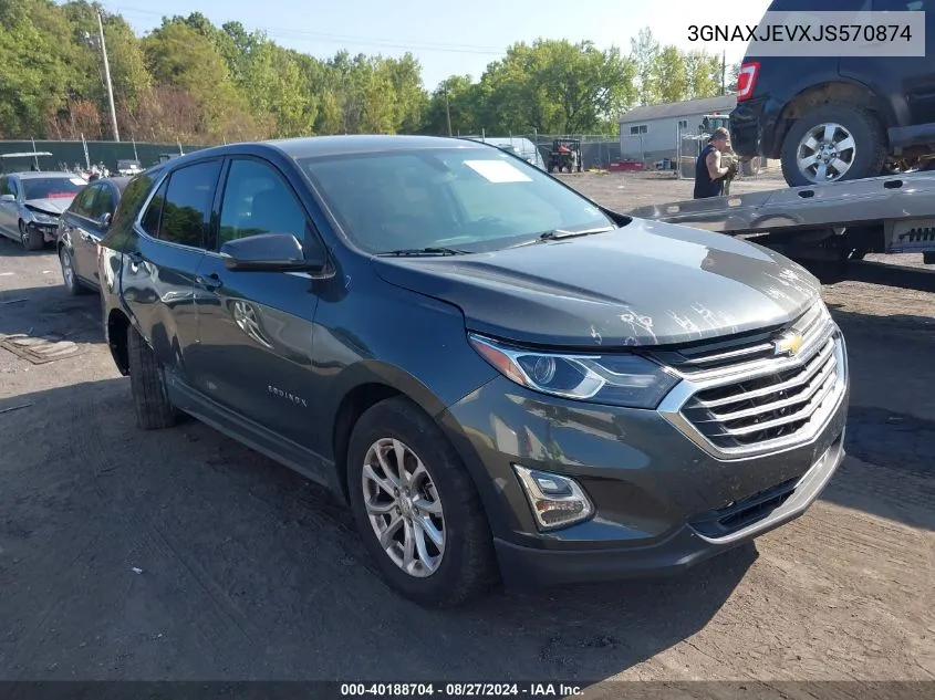 3GNAXJEVXJS570874 2018 Chevrolet Equinox Lt