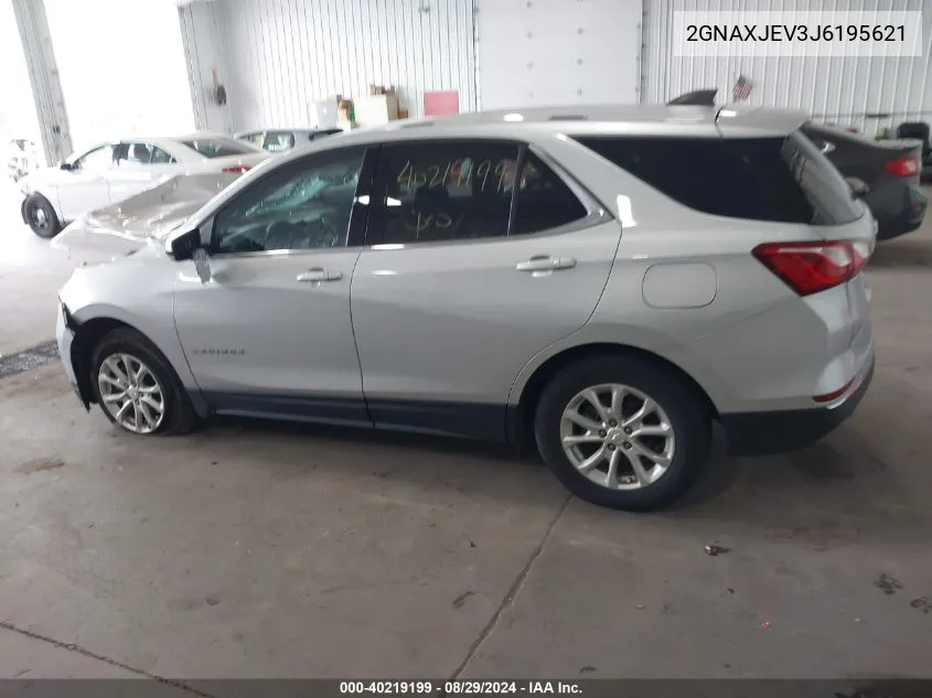 2GNAXJEV3J6195621 2018 Chevrolet Equinox Lt