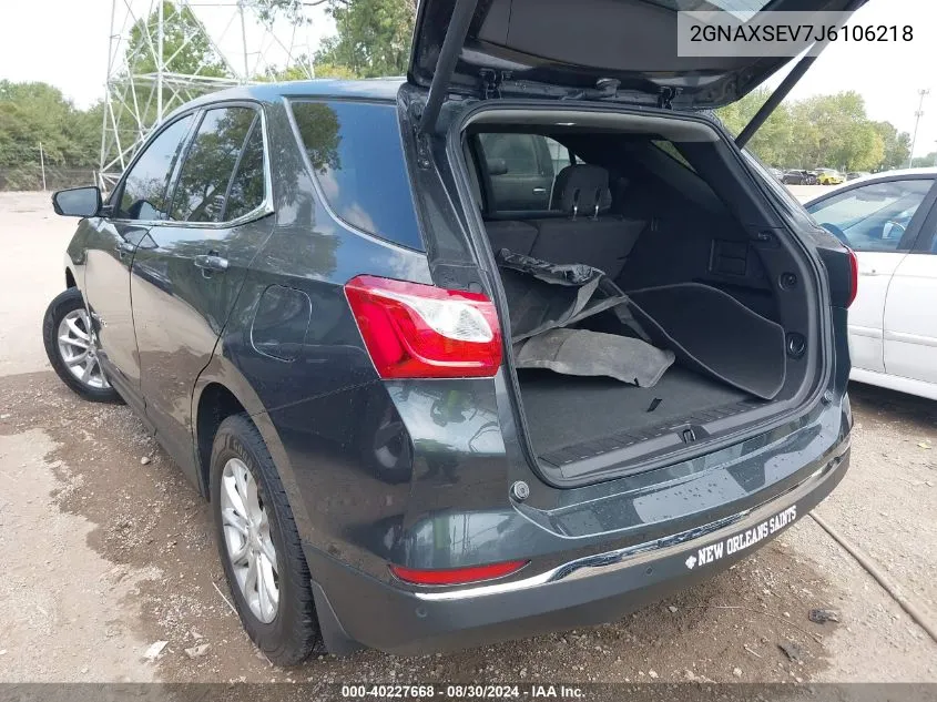 2GNAXSEV7J6106218 2018 Chevrolet Equinox Lt