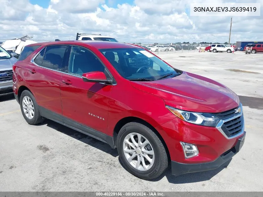 3GNAXJEV3JS639419 2018 Chevrolet Equinox Lt