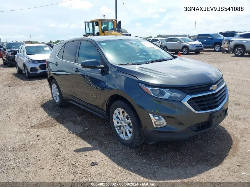 2018 Chevrolet Equinox Lt VIN: 3GNAXJEV9JS541088 Lot: 40238002