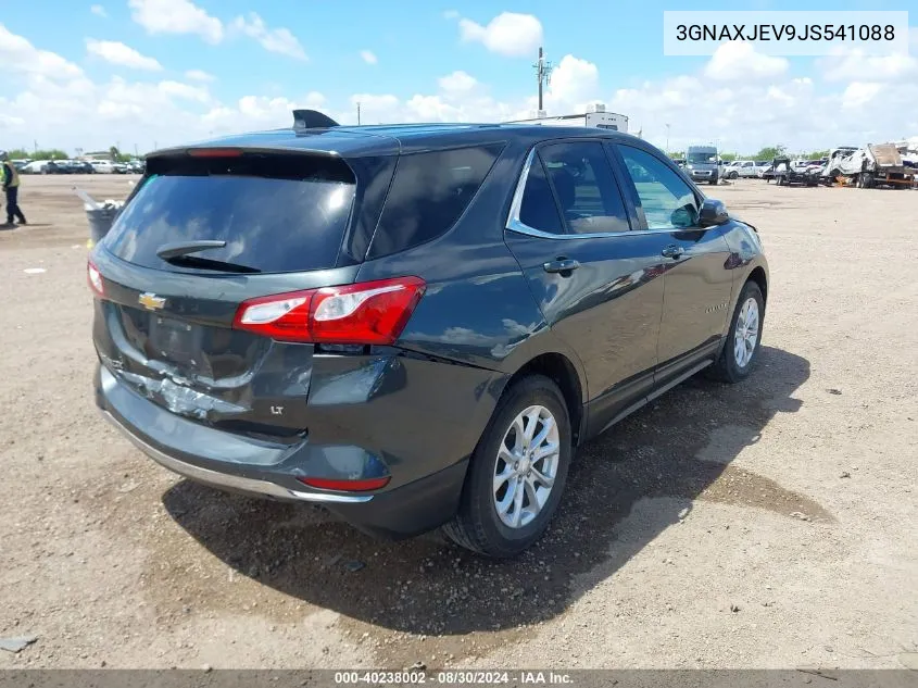 2018 Chevrolet Equinox Lt VIN: 3GNAXJEV9JS541088 Lot: 40238002