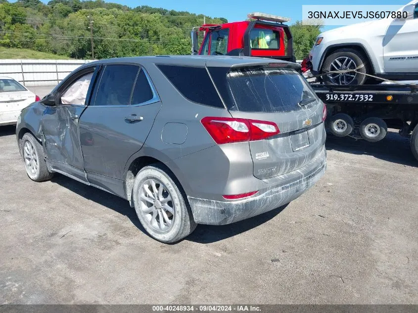 2018 Chevrolet Equinox Lt VIN: 3GNAXJEV5JS607880 Lot: 40248934