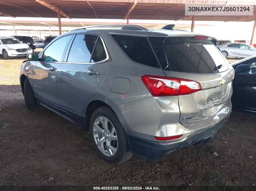 2018 Chevrolet Equinox Lt VIN: 3GNAXKEX7JS601294 Lot: 40253355