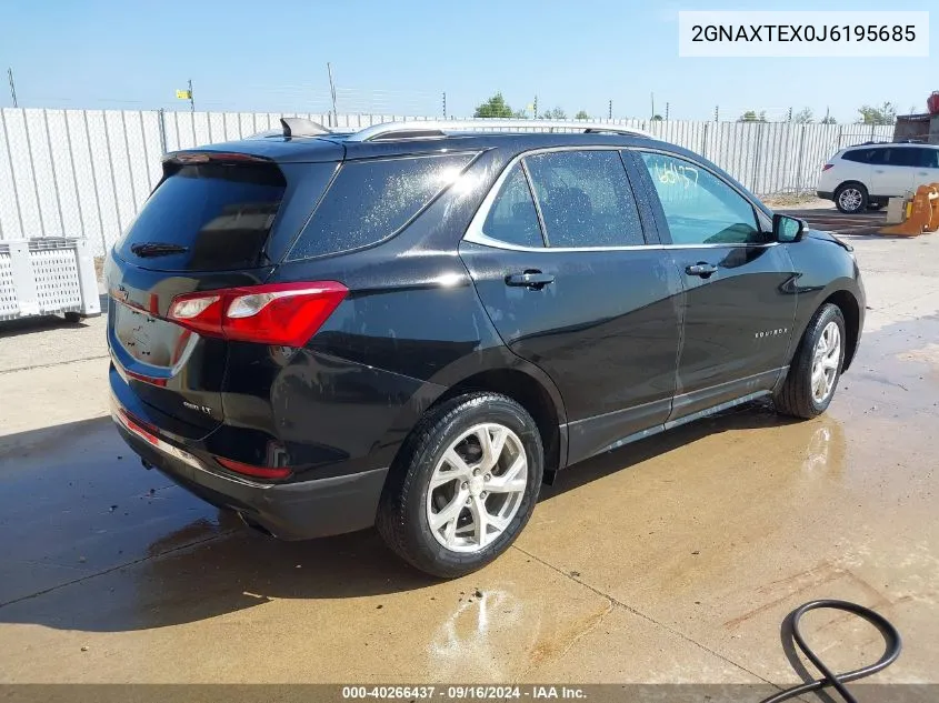 2GNAXTEX0J6195685 2018 Chevrolet Equinox Lt