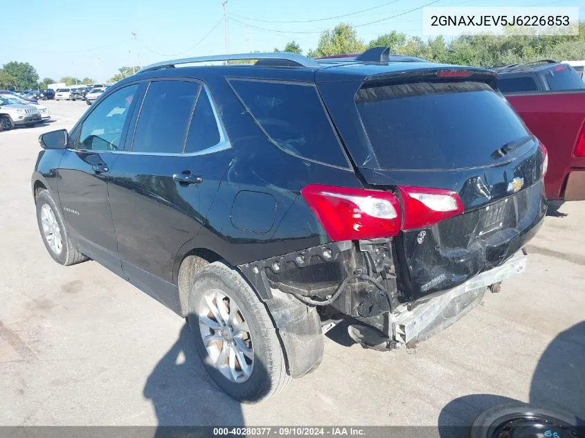 2018 Chevrolet Equinox Lt VIN: 2GNAXJEV5J6226853 Lot: 40280377