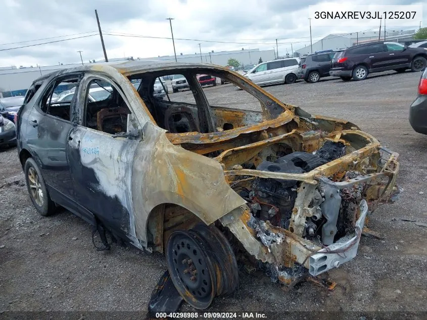 3GNAXREV3JL125207 2018 Chevrolet Equinox Ls