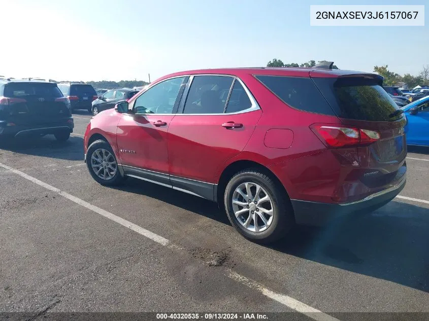 2GNAXSEV3J6157067 2018 Chevrolet Equinox Lt