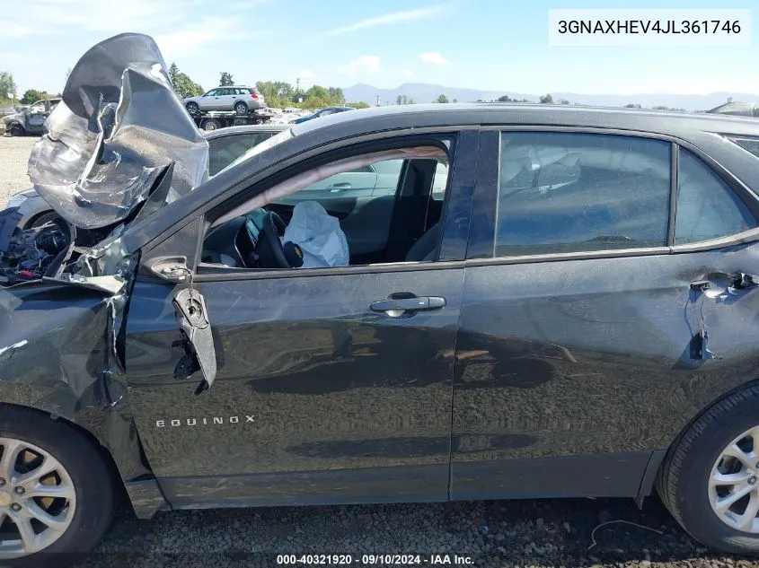 3GNAXHEV4JL361746 2018 Chevrolet Equinox Ls