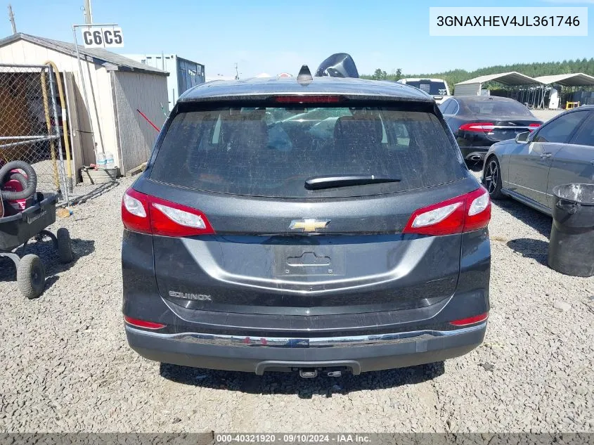 3GNAXHEV4JL361746 2018 Chevrolet Equinox Ls