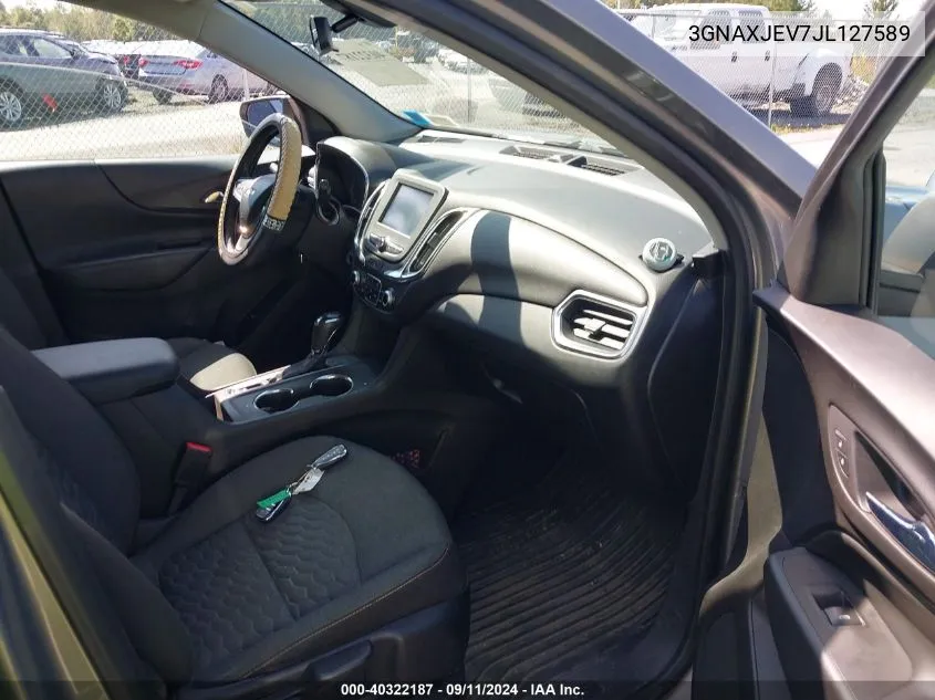 3GNAXJEV7JL127589 2018 Chevrolet Equinox Lt