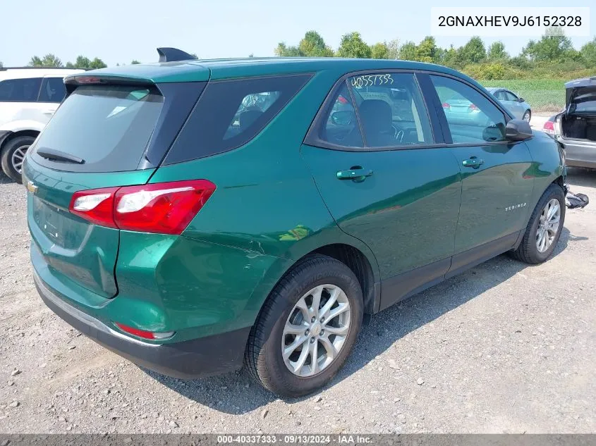 2GNAXHEV9J6152328 2018 Chevrolet Equinox Ls