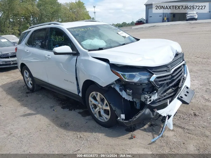 2GNAXTEX7J6257227 2018 Chevrolet Equinox Lt