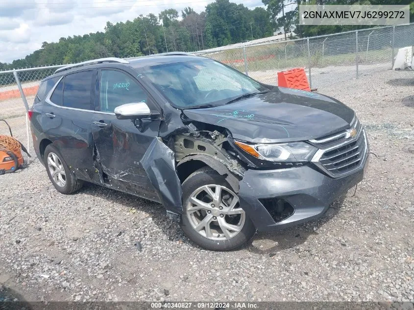 2018 Chevrolet Equinox Premier VIN: 2GNAXMEV7J6299272 Lot: 40340827