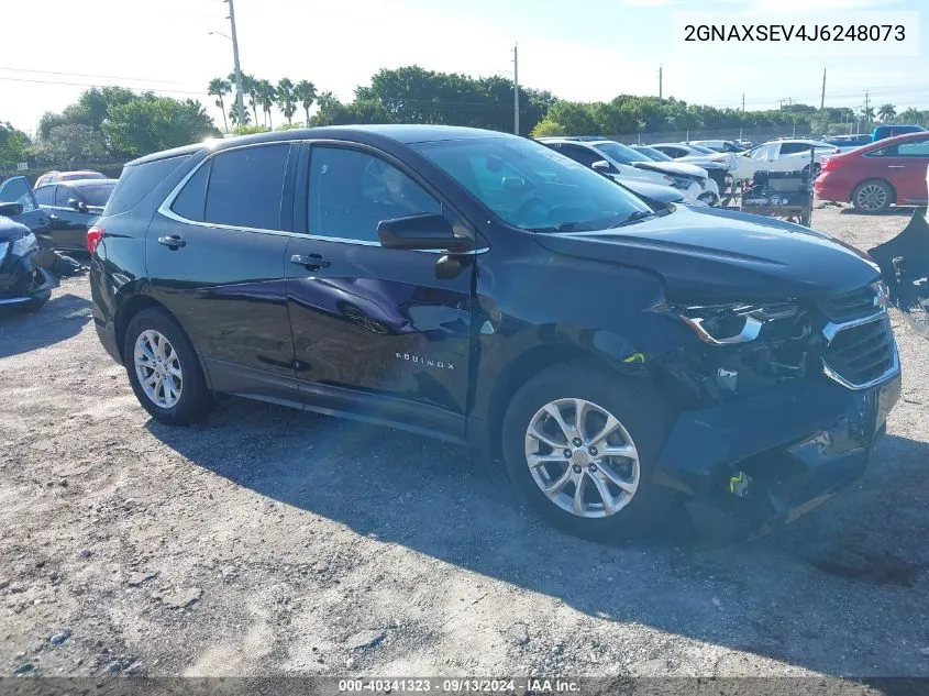 2018 Chevrolet Equinox Lt VIN: 2GNAXSEV4J6248073 Lot: 40341323