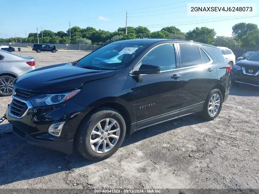 2018 Chevrolet Equinox Lt VIN: 2GNAXSEV4J6248073 Lot: 40341323