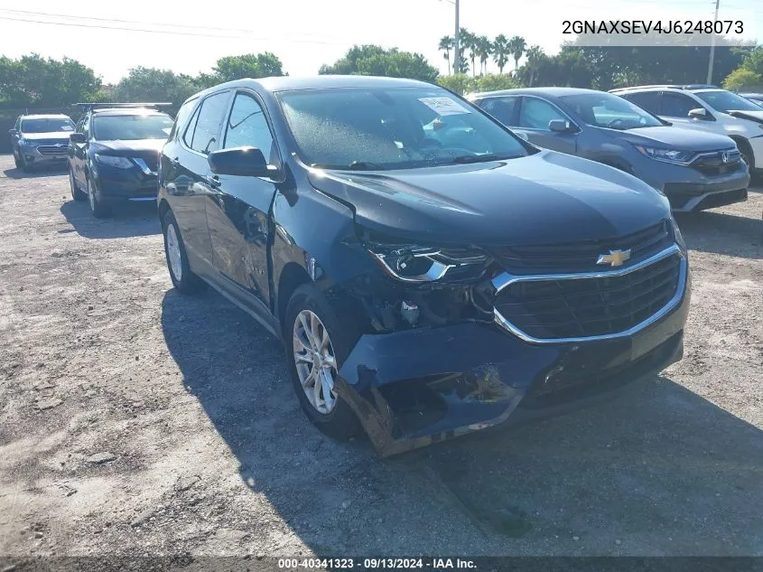 2018 Chevrolet Equinox Lt VIN: 2GNAXSEV4J6248073 Lot: 40341323