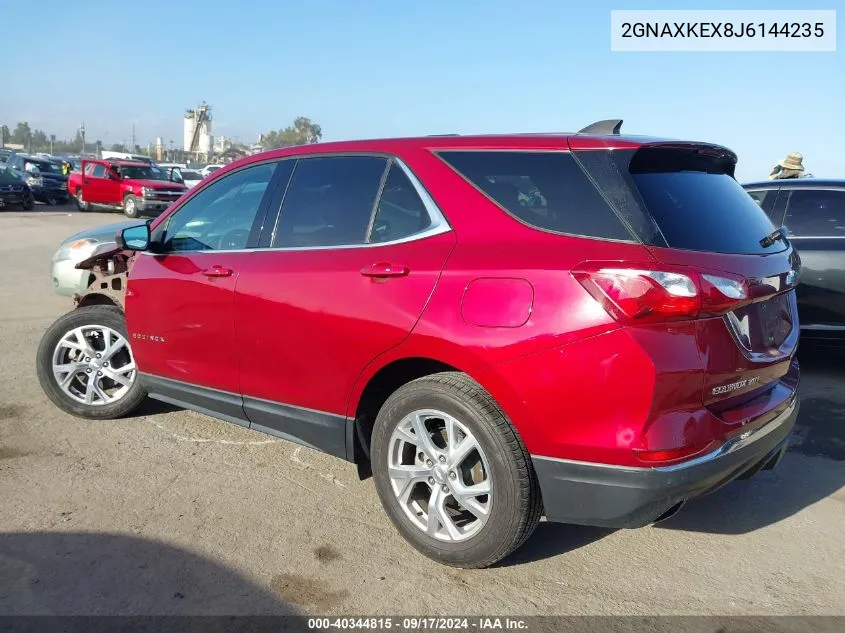 2GNAXKEX8J6144235 2018 Chevrolet Equinox Lt