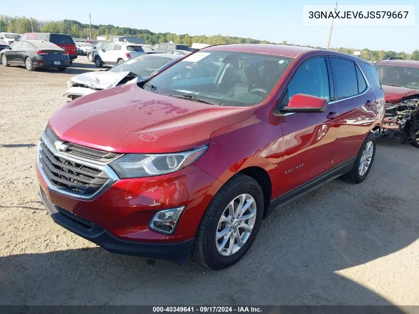 3GNAXJEV6JS579667 2018 Chevrolet Equinox Lt