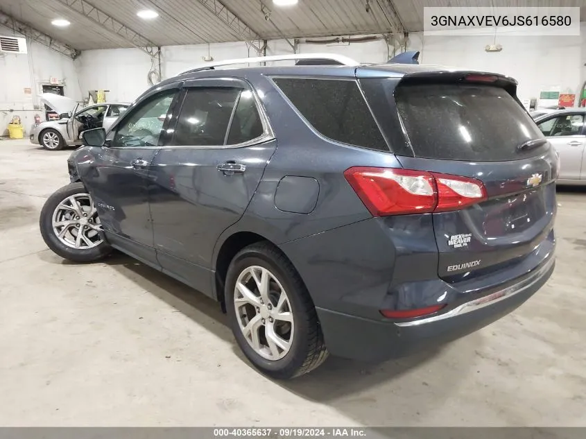 3GNAXVEV6JS616580 2018 Chevrolet Equinox Premier