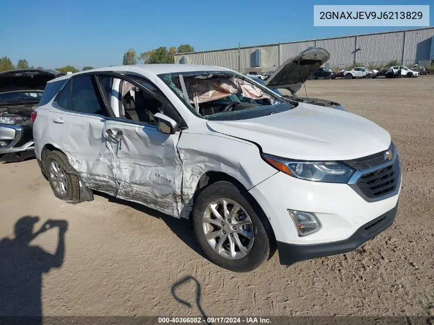 2GNAXJEV9J6213829 2018 Chevrolet Equinox Lt