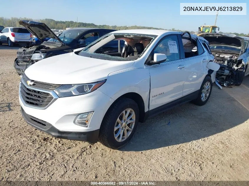 2GNAXJEV9J6213829 2018 Chevrolet Equinox Lt