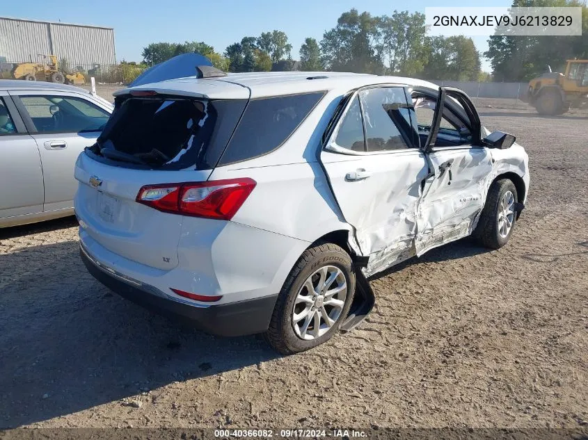 2GNAXJEV9J6213829 2018 Chevrolet Equinox Lt