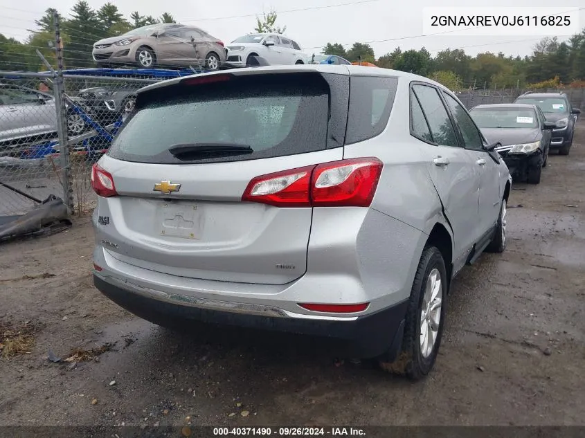 2GNAXREV0J6116825 2018 Chevrolet Equinox Ls