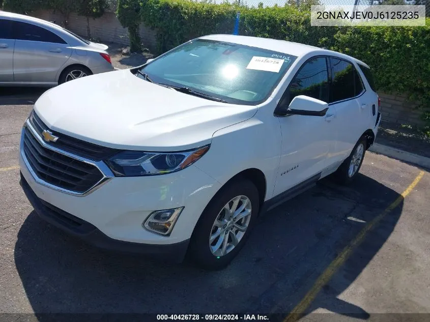 2GNAXJEV0J6125235 2018 Chevrolet Equinox Lt