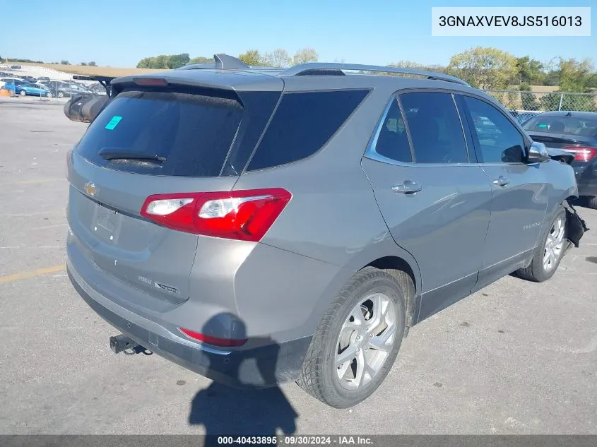 2018 Chevrolet Equinox Premier VIN: 3GNAXVEV8JS516013 Lot: 40433895