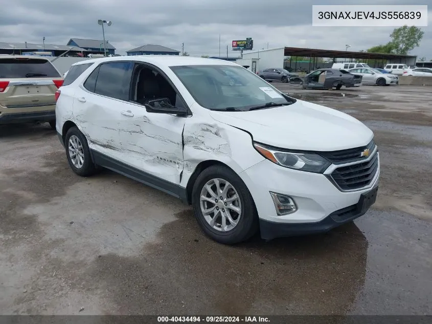 2018 Chevrolet Equinox Lt VIN: 3GNAXJEV4JS556839 Lot: 40434494