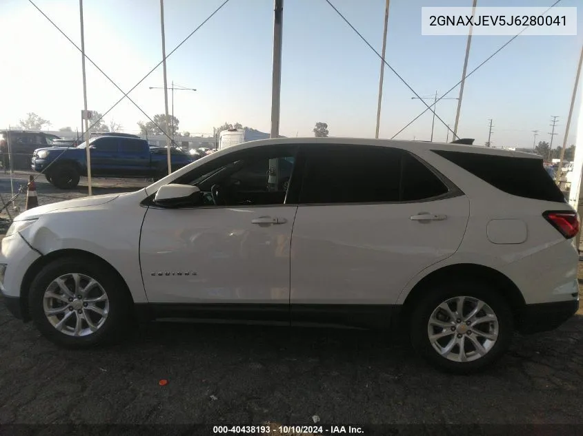 2GNAXJEV5J6280041 2018 Chevrolet Equinox Lt