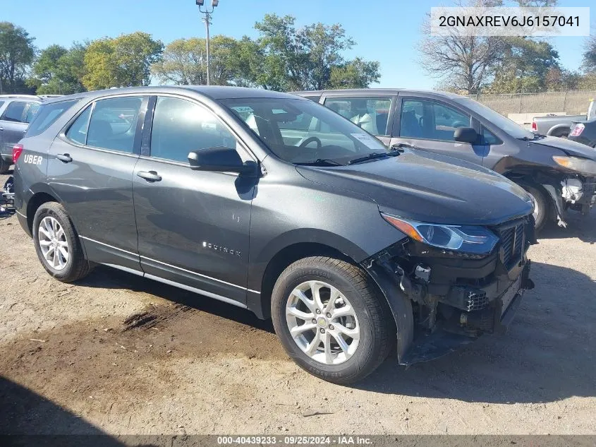 2018 Chevrolet Equinox Ls VIN: 2GNAXREV6J6157041 Lot: 40439233