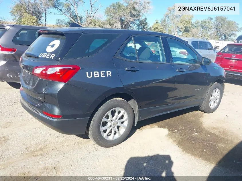 2GNAXREV6J6157041 2018 Chevrolet Equinox Ls