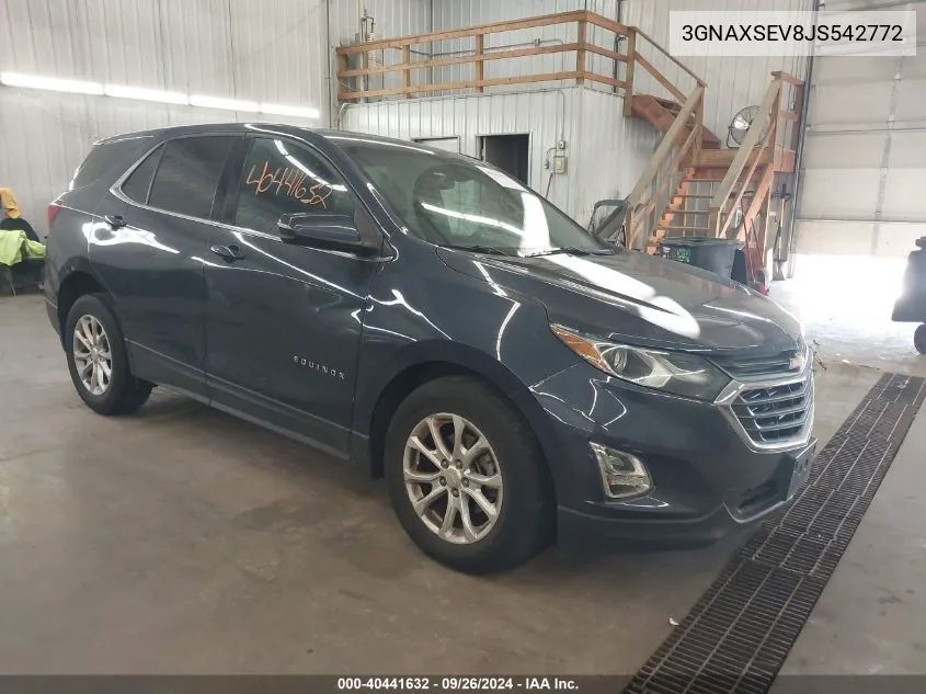 3GNAXSEV8JS542772 2018 Chevrolet Equinox Lt