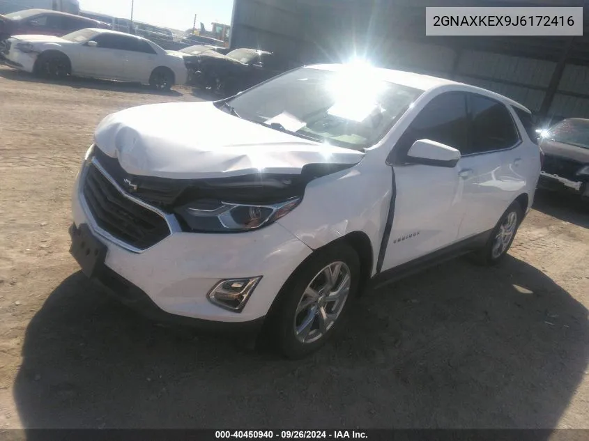 2GNAXKEX9J6172416 2018 Chevrolet Equinox Lt