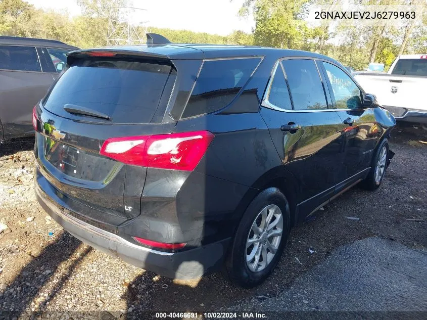 2018 Chevrolet Equinox Lt VIN: 2GNAXJEV2J6279963 Lot: 40466691