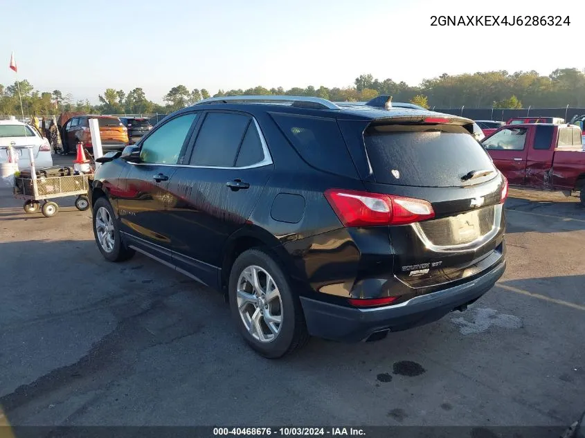 2018 Chevrolet Equinox Lt VIN: 2GNAXKEX4J6286324 Lot: 40468676