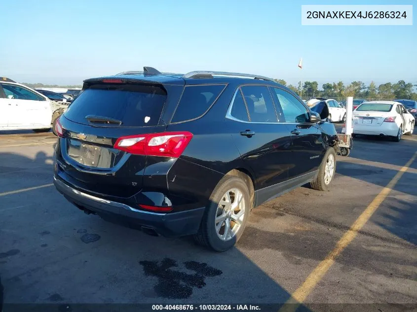 2018 Chevrolet Equinox Lt VIN: 2GNAXKEX4J6286324 Lot: 40468676