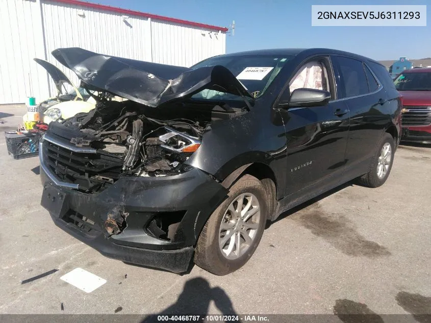 2018 Chevrolet Equinox Lt VIN: 2GNAXSEV5J6311293 Lot: 40468787