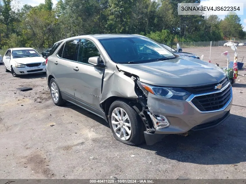 2018 Chevrolet Equinox Lt VIN: 3GNAXJEV4JS622354 Lot: 40471225