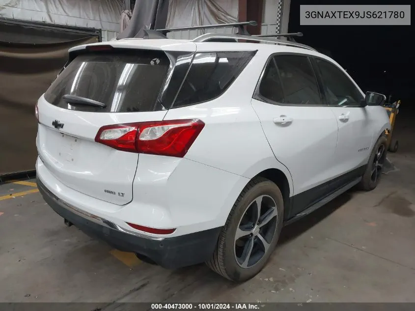 2018 Chevrolet Equinox Lt VIN: 3GNAXTEX9JS621780 Lot: 40473000