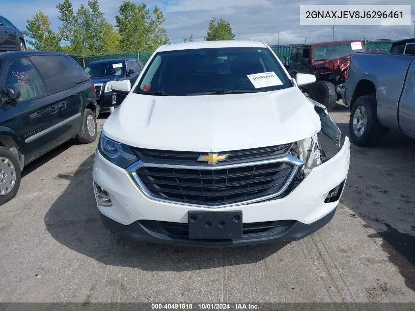 2018 Chevrolet Equinox Lt VIN: 2GNAXJEV8J6296461 Lot: 40491818